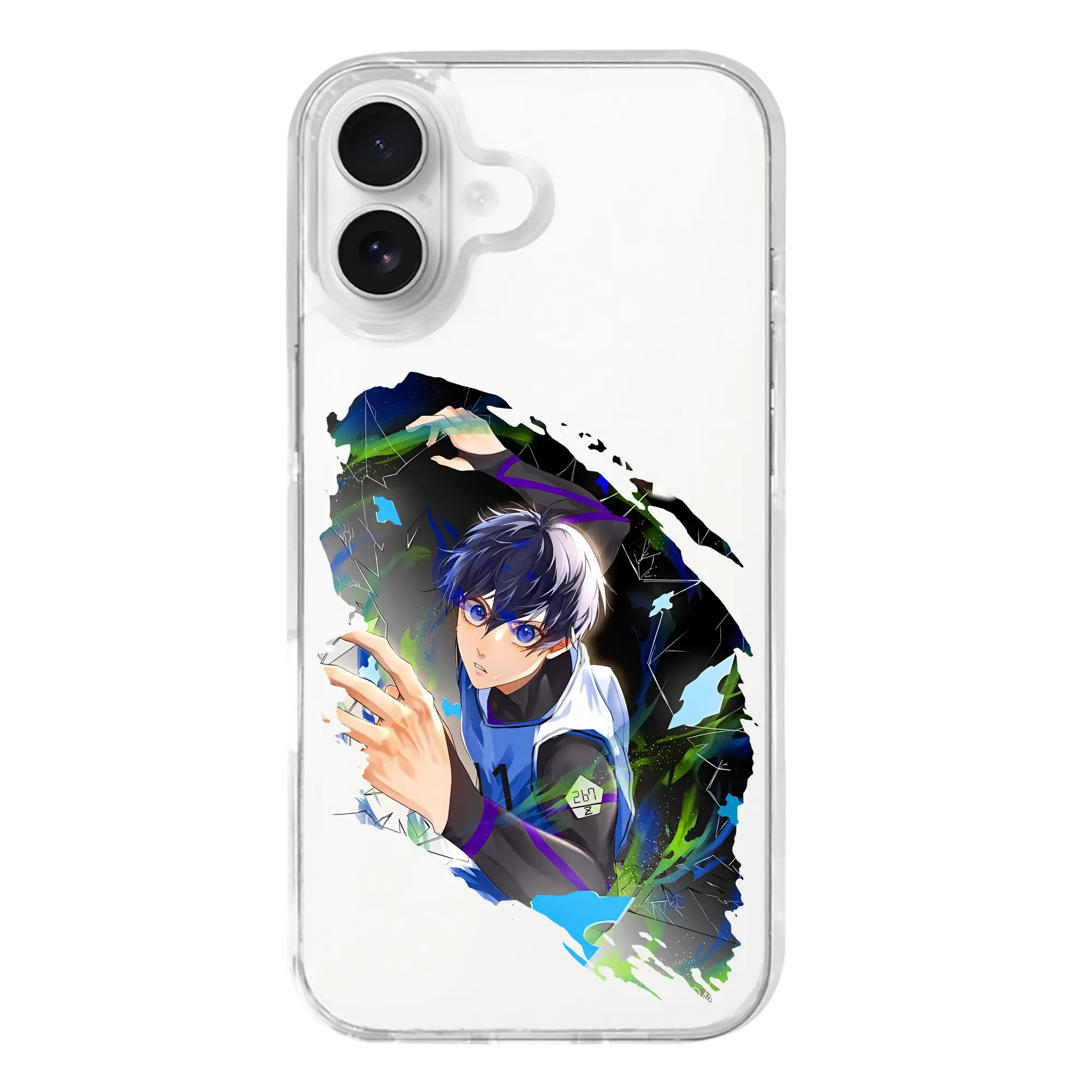 ブルーロック グッズ 潔 世一 - iPhone 17シリーズ 透明スマホケース – 薄型・耐衝撃・精密フィット保護カバー